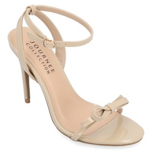 Journee Collection Womens Elvina High Heel Open Toe Pumps - 1 of 4