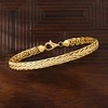 Ross-Simons 5mm 10kt Yellow Gold Flat Wheat-Link Bracelet - 3 of 4