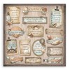 Stamperia Double-Sided Paper Pad 12"X12" 10/Pkg-Sea Land, 10 Designs/1 Each - 3 of 4
