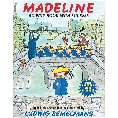 Madeline Activity Book with Stickers - by  Ludwig Bemelmans (Paperback)