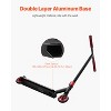 VEVOR Stunt Scooter,Pro Complete Trick Scooters for Kids Ages 11-13 Years, Adults, Boys,and Girls,Double Layer Lightweight Aluminum Deck,Black & Red - 3 of 4