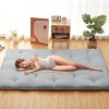 Floor Mattress Japanese Futon Mattress Sleeping Pad Roll Up Sleeping Mattress Portable for Guest Room RV Travel - 2 of 4