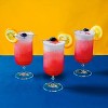 LEMONSODA Premium Rims Orient-Coupe Ribbed Cocktail Glasses - Set of 2 - 11.5oz - 4 of 4