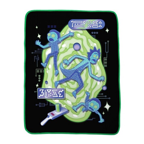 Rick and Morty Kids Throw Blanket