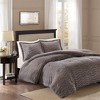 Gracie Mills Carrillo Plush Chevron-Patterned Down Alternative Comforter Set - 2 of 2