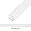 Unique Bargains Self-Adhesive PVC Mirror Wall Molding and Trim Tape - 2 of 4