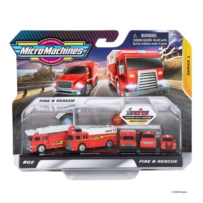 micro machine fire engine