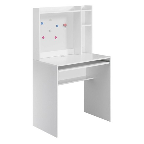 Designs2Go No Tools Student Desk, White Marble in 2023