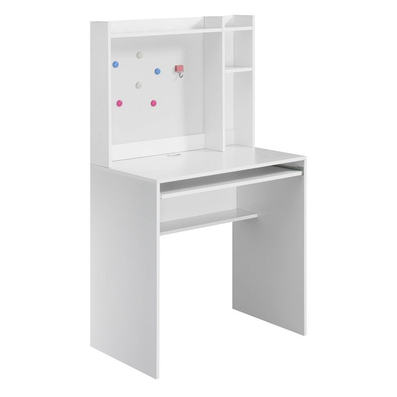 Designs2Go Student Desk with Magnetic Bulletin Board and Shelves - Breighton Home, 1 of 8