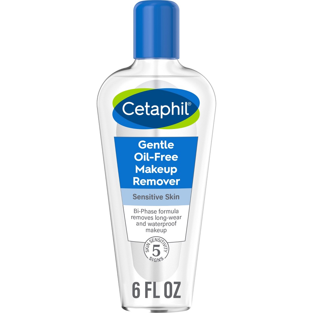 Photos - Cream / Lotion Cetaphil Gentle Makeup Remover Waterproof and Oil Free - 6oz 