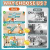 Skirfy 3-in-1 Baby Walker, Push-Along Learning Toys, Adjustable Speed and Height Musical Activity Center - 2 of 4