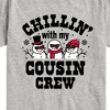 Boys' - Instant Message - Chillin With My Cousin Crew Chistmas Short Sleeve Graphic T-Shirt - 2 of 4