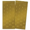 Great Papers! Number Foil seals Gold 50/Pack (2015114PK2) - 4 of 4