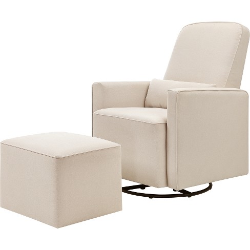 Davinci Olive Glider And Ottoman