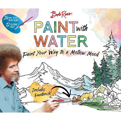 Bob Ross Paint With Water By Editors Of Thunder Bay Press Paperback Target