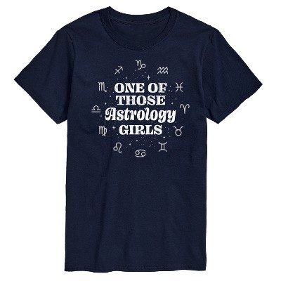 Men's - Instant Message - One Of Those Astrology Girls Short Sleeve Graphic T-Shirt