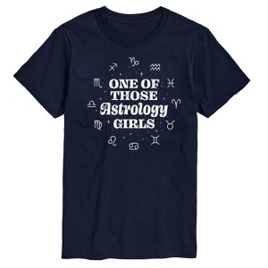 Men's - Instant Message - One Of Those Astrology Girls Short Sleeve Graphic T-Shirt - 1 of 4