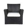WestinTrends  4-Piece Modern Patio Conversation Sofa Set with Cushions - 4 of 4