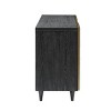 Treasure Trove Accents Three Door Credenza Mendoza Gold/Black - 4 of 4