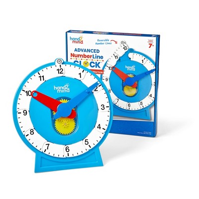 hand2mind Advanced Magnetic NumberLine Clock (Set of 1)