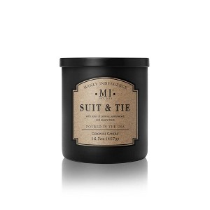 16.5oz Jar Candle Classic Collection Suit & Tie - Manly Indulgence - 1 of 4