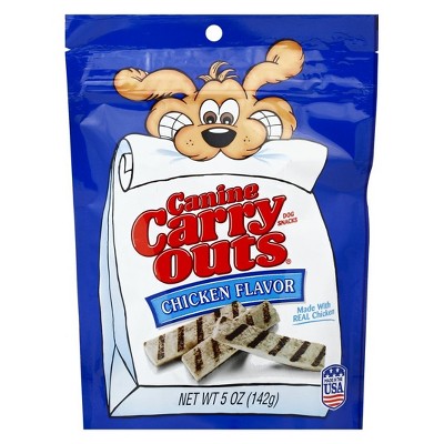 canine carry outs dog treats