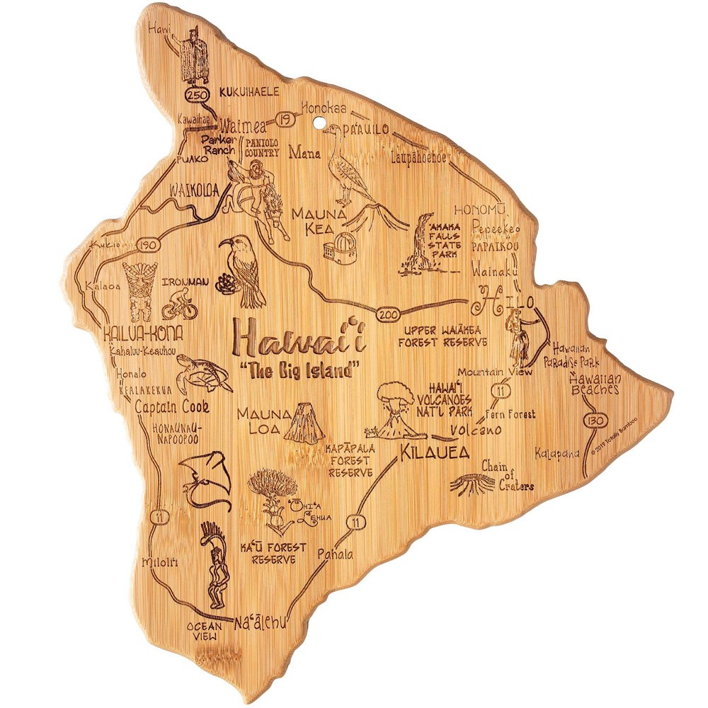 Totally Bamboo Destination Hawaii Serving and Cutting Board