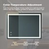 Vynxaria 32 in. Wx24 in. H LED Vanity Mirror, Dimmable Touch & Wall Switch, Anti-Fog, CRI 95, Adjustable 3000K-6000K, Waterproof - 2 of 4