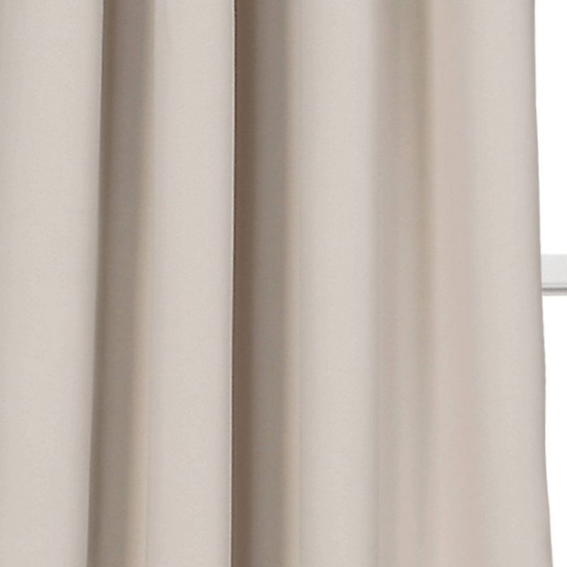 Set of 2 Insulated Grommet Top Blackout Curtain Panels - Lush Décor, 4 of 18