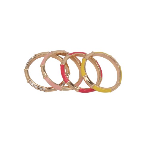 Signent Ring Set 10pc - Wild Fable™ Gold 4/8/7