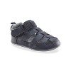 Carter's Just One You®️ Baby Boys' Harrison Pre Walker Sneakers - Navy Blue 12-18M: Hook and Loop Closure, Flexible Outsole - 4 of 4