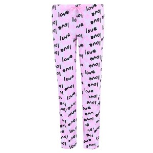 Roll Outta Bed Women's Novelty Print Pajama Bottoms - 1 of 3