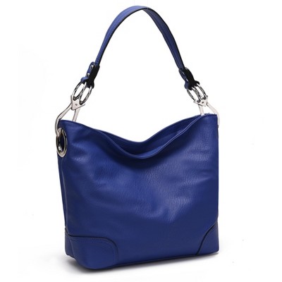 MKF Collection Emily Soft Vegan Leather Shoulder Hobo Bag by Mia K