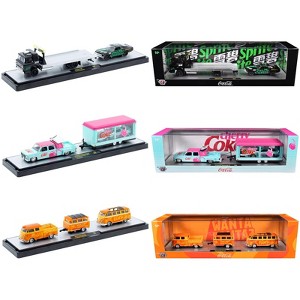 Auto Haulers "Soda" Set of 3 pieces Release 40 Limited Edition to 8200 pieces Worldwide 1/64 Diecast Model Car by M2 Machines - 1 of 4
