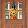 Briarwood Lane Fall Door Hanger 19x13 Sunflowers in Pumpkin For Fall Door Hanger - 2 of 3