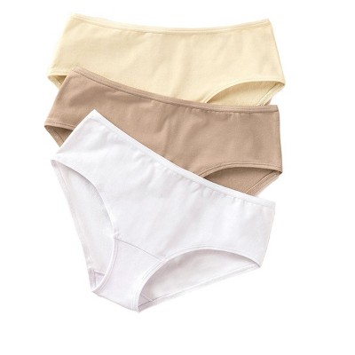 Leonisa 3-Pack Hiphugger Panties in Super Comfy Cotton -