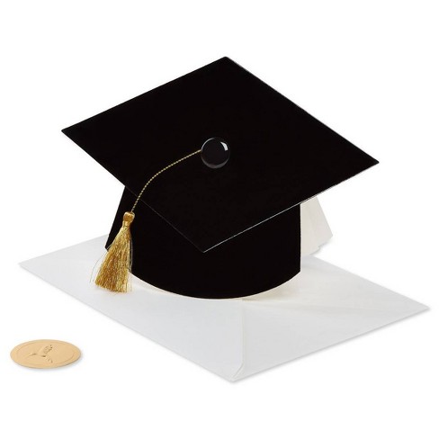 papyrus target graduation card cap die cut sold