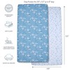 Bedtime Originals Airplane/Stars Aviation 2-Pack Fitted Crib/Toddler Sheet Set - 2 of 4