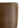 Dsvimoy Counter and Bar Stool Wooden Barstool with Walnut Finish for Indoor Seating, Brown, 40.25"*22"*10" - 4 of 4