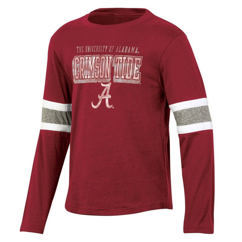 NCAA Alabama Crimson Tide Boys&#39; Long Sleeve T-Shirt, 1 of 4
