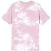 My Melody X Strawberry Shortcake Sharing Giant Strawberry Women's Pink Tie-Dye Crew Neck Short Sleeve T-shirt - 2 of 3