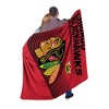 NHL Chicago Blackhawks Microfiber Plush Throw Blanket - 4 of 4