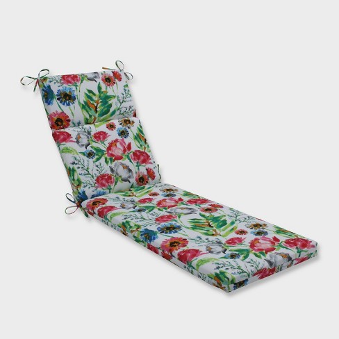 pillow perfect outdoor mania chaise petunia cushion lounge flower pink target