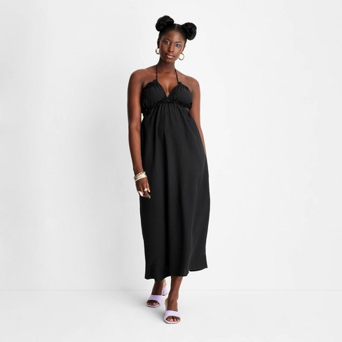 Women's Strappy Neck Cut Out Dress - Future Collective™ with Alani Noelle - image 1 of 3