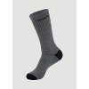RBX Active Men's Crew Socks 6 Pack, Cotton Blend Moisture Wicking Athletic Crew Sock with Cushioned Footbed - 3 of 4