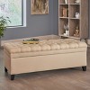 NicBex Storage Ottoman Bench for Bedroom,20 Inch Wide Modern Storage Bench with Birch Wood Legs,Ottoman for Living Room,Bedroom,Entryway - 2 of 4
