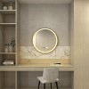 Ozarke Gold Frame LED Vanity Mirror - 3 of 4
