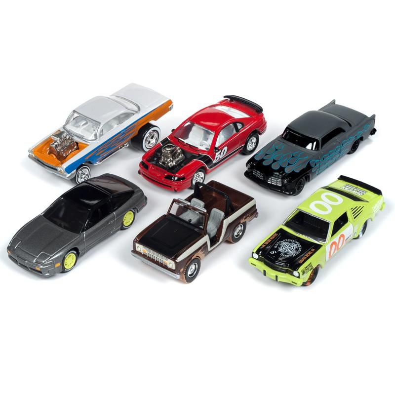 "Street Freaks" 2019 Release 1, Set B of 6 Cars Ltd Ed to 3,000 pieces Worldwide 1/64 Diecast Models by Johnny Lightning, 1 of 4