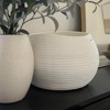 Paaaawaters Cute round-shaped basket made of hemp rope for storing clothes, toys and other items in the bedroom for children. - 3 of 4