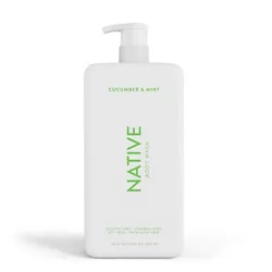 Native Cucumber and Mint Body Wash with Pump - 36 fl oz